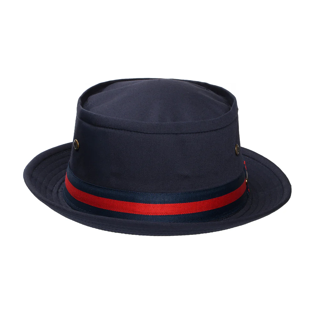 Stetson Fishermans Eimer Pork Pie Hut - Dunkles Marineblau - Image 3