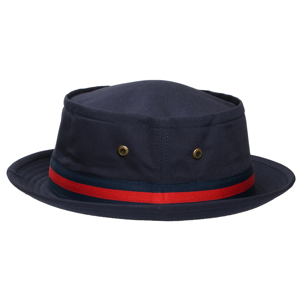 Stetson Fishermans Eimer Pork Pie Hut - Dunkles Marineblau - Image 4