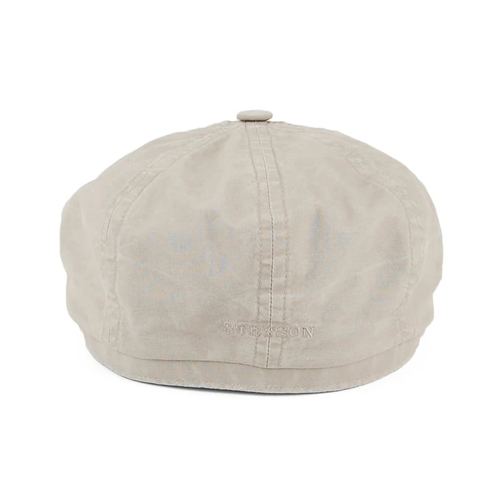 Stetson Hatteras Ballonmütze aus Bio Baumwolle - Sand - Image 4