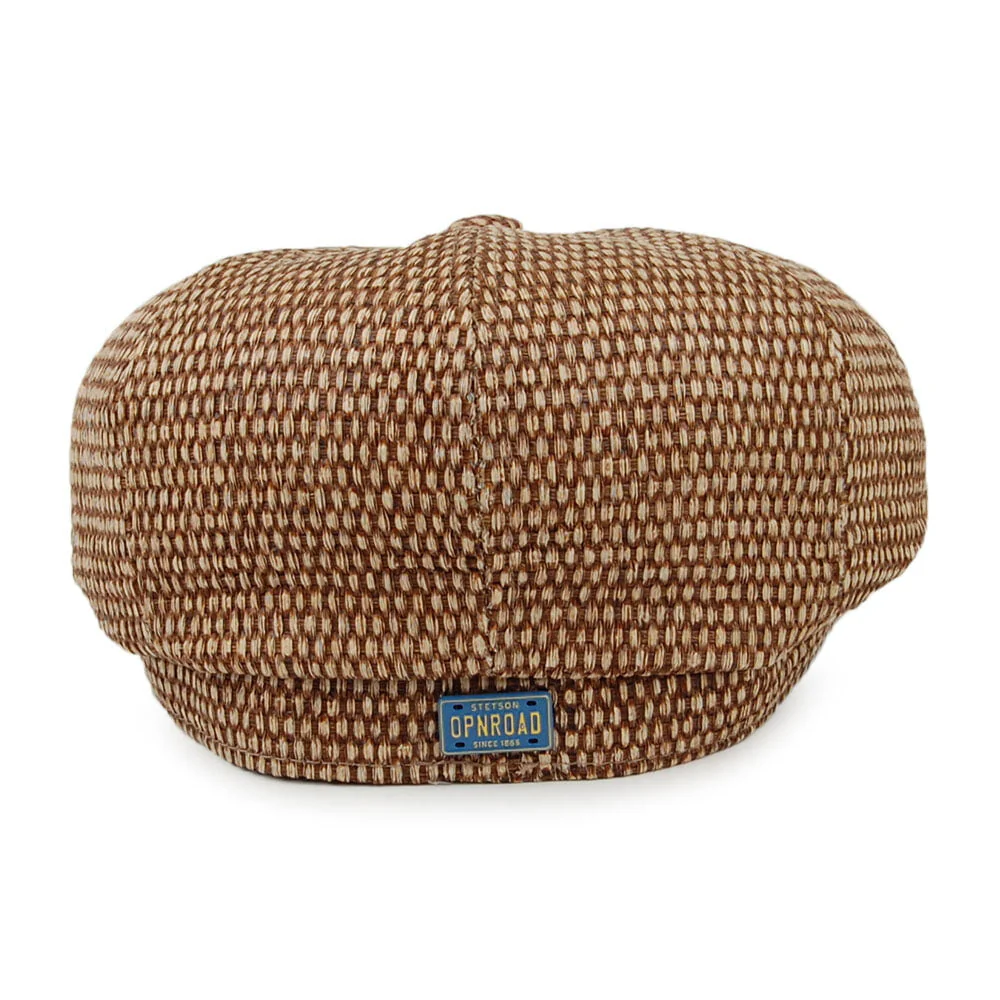 Stetson Hatteras Ballonmütze aus Toyo Stroh - Braun-Natur - Image 4