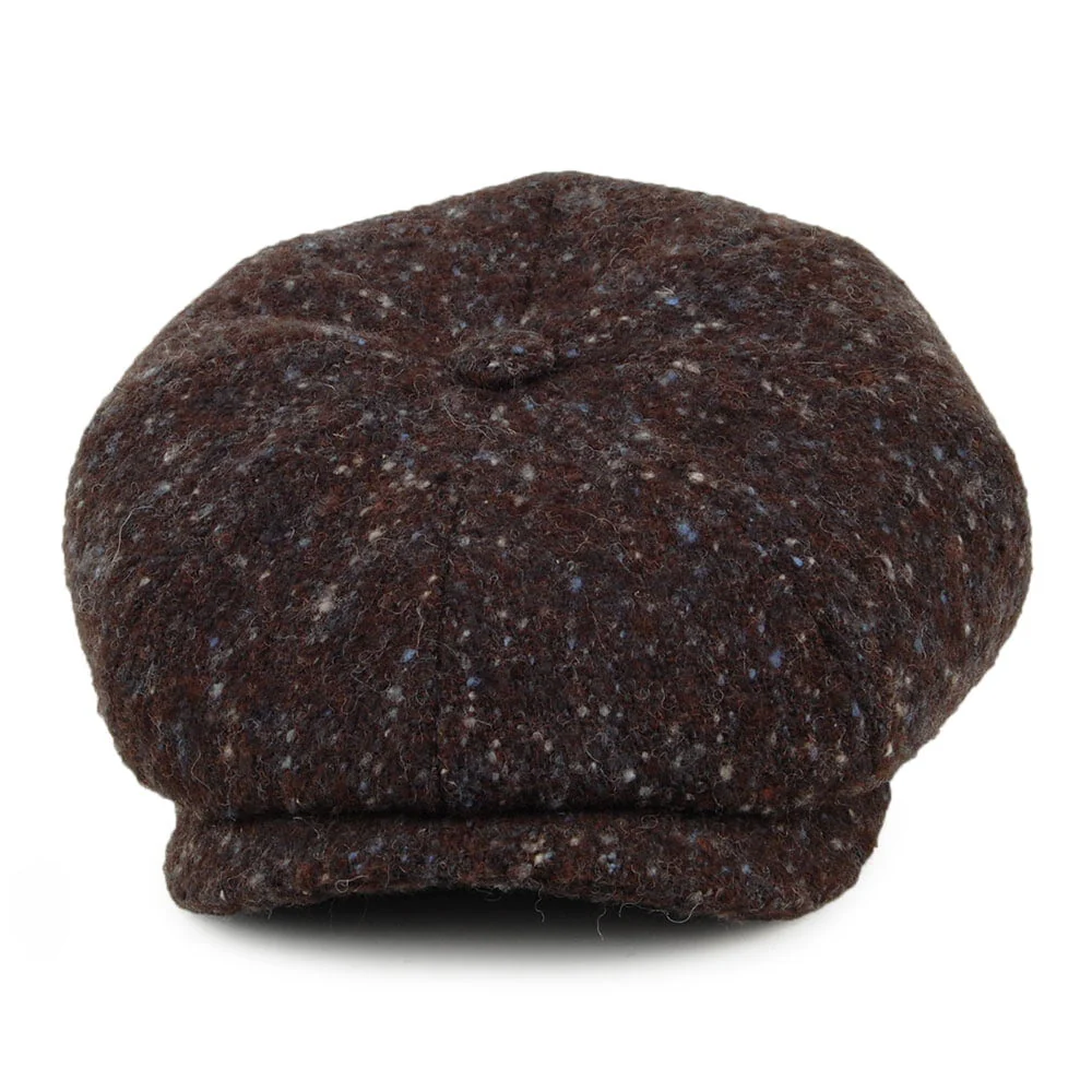 Stetson Hatteras Donegal Tweed Ballonmütze - Braun - Image 2