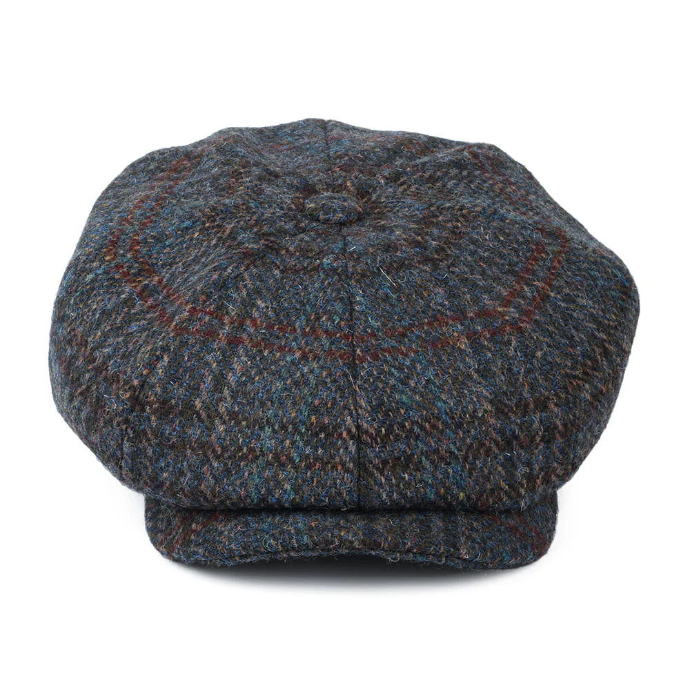 Stetson Hatteras HARRIS TWEED Ballonmütze - Blau-Grau - Image 2