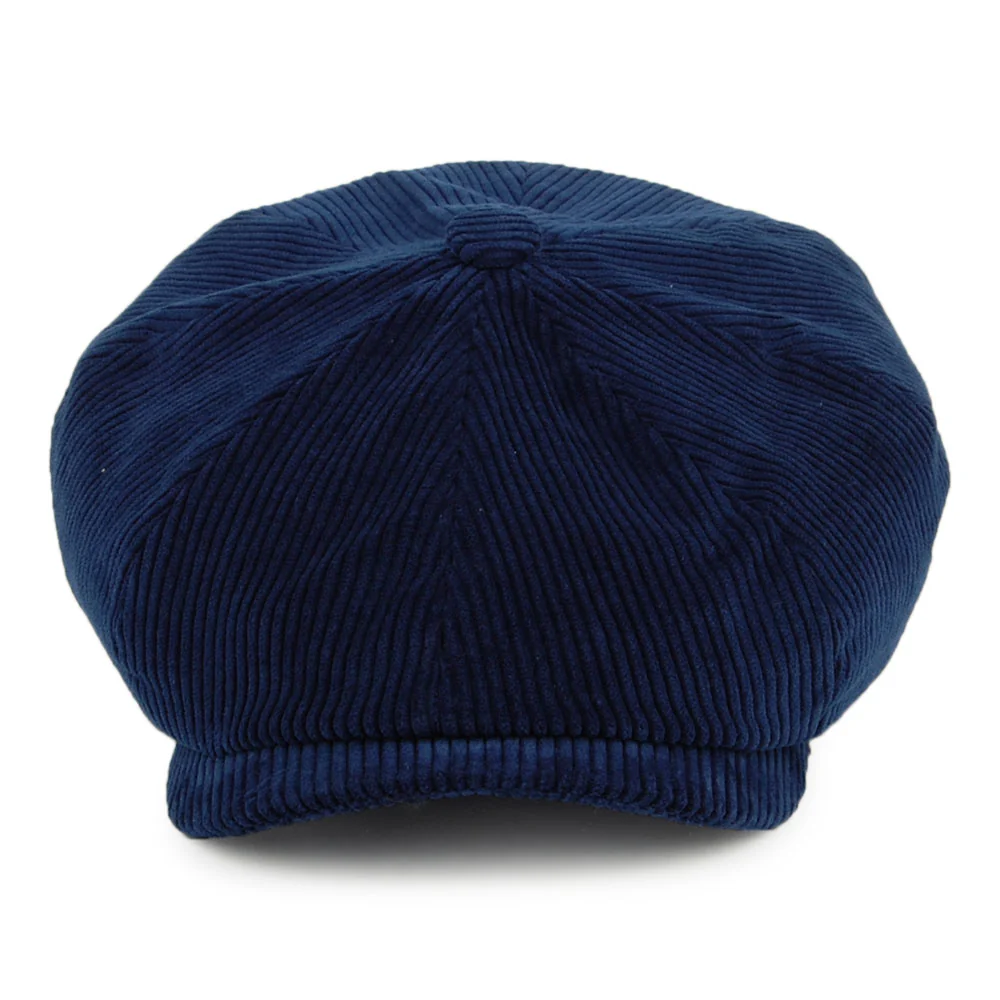 Stetson Hatteras Kord Ballonmütze - Blau - Image 2