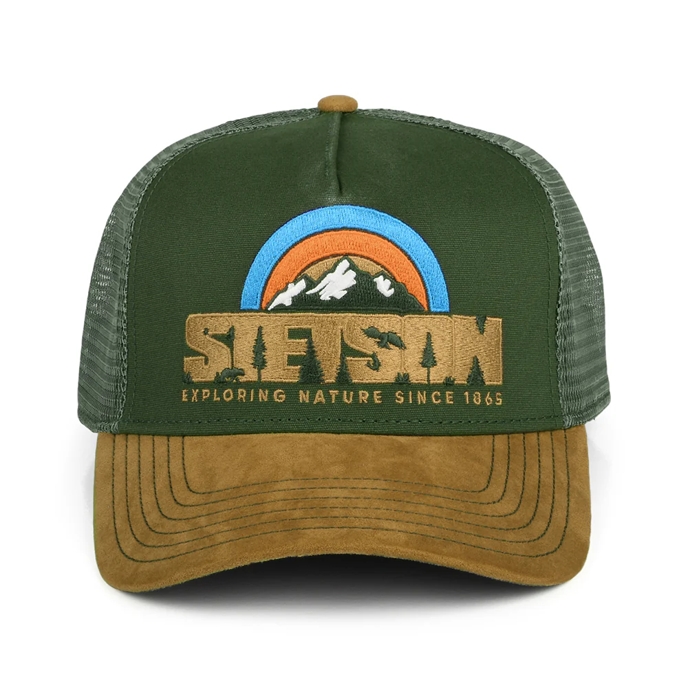 Stetson Hiking Trucker Cap - Olivgrün - Image 2