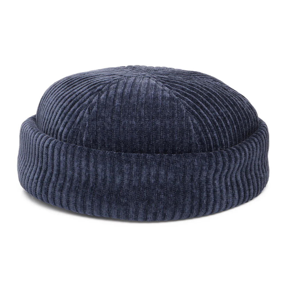 Stetson Jersey Kord Docker Beanie Mütze - Marineblau - Image 2