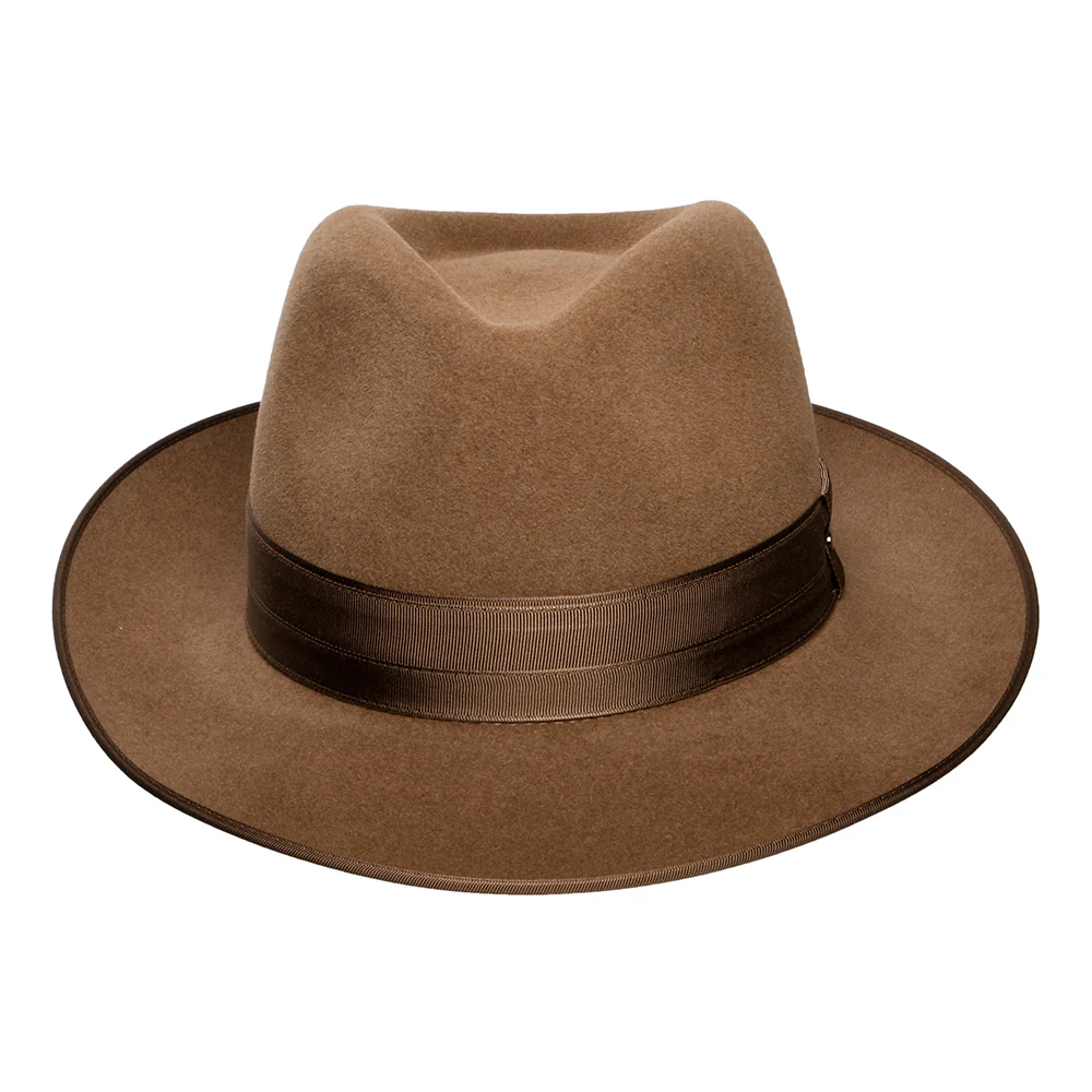 Stetson Kenridge Fedora Hut aus Haarfilz - Hellbraun - Image 3
