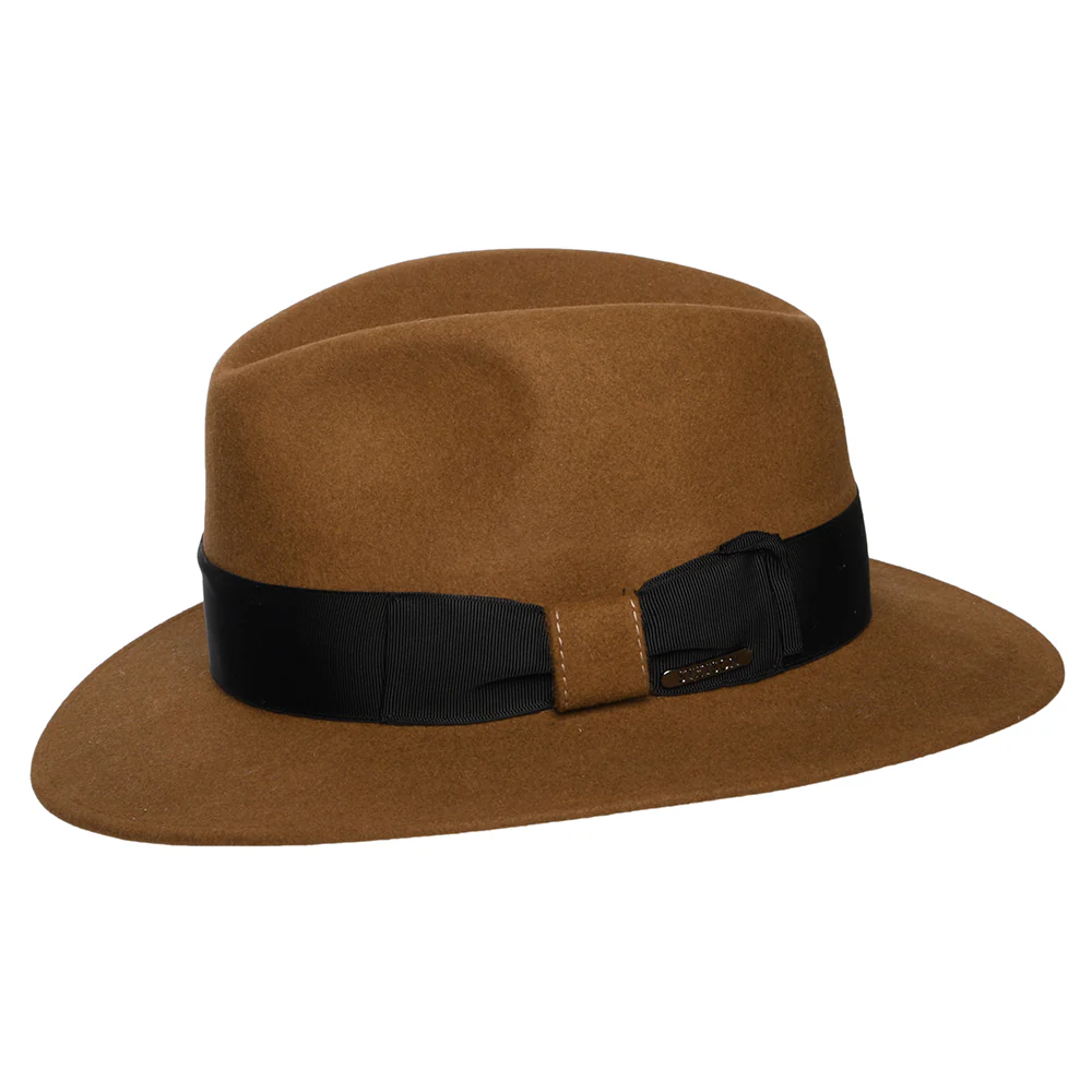 Stetson Lestoca Traveller Safari Fedora Hut aus Biber-Mischung Haarfilz - Braun - Image 2