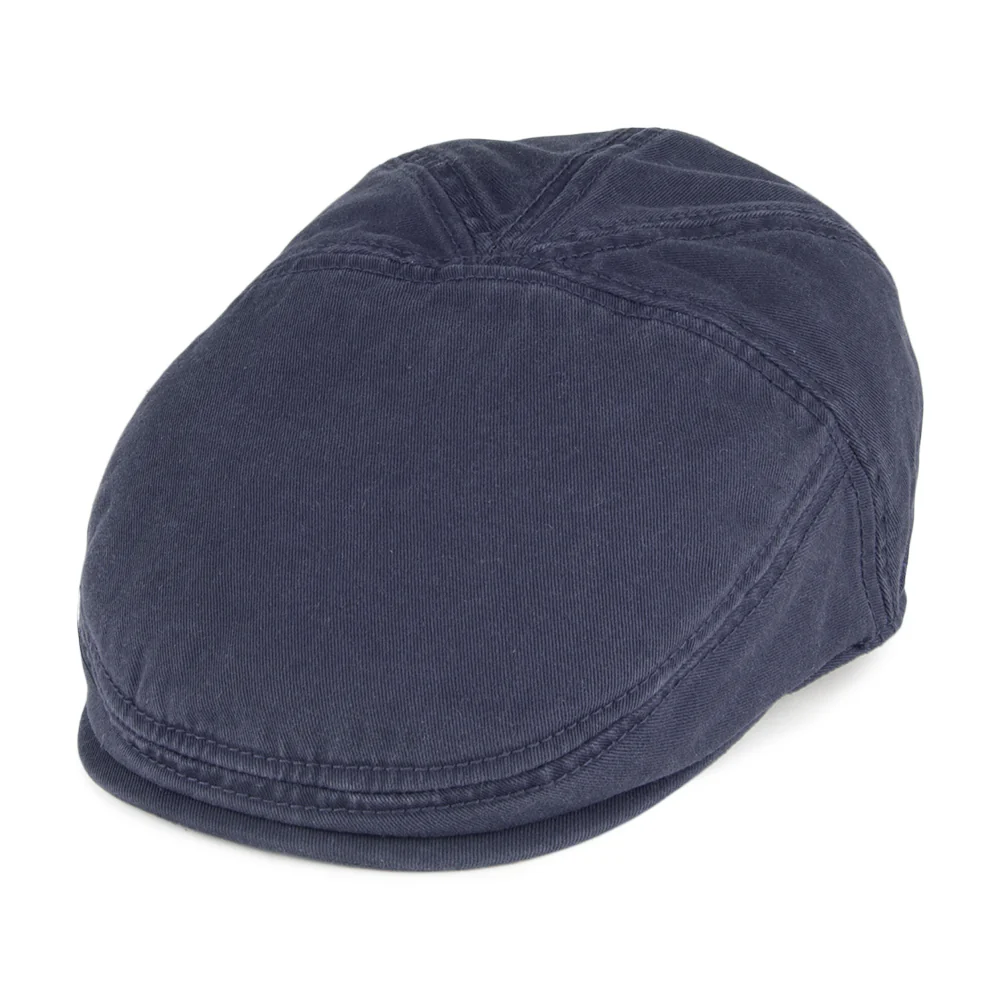 Stetson Paradise Schiebermütze aus Baumwolle - Marineblau
