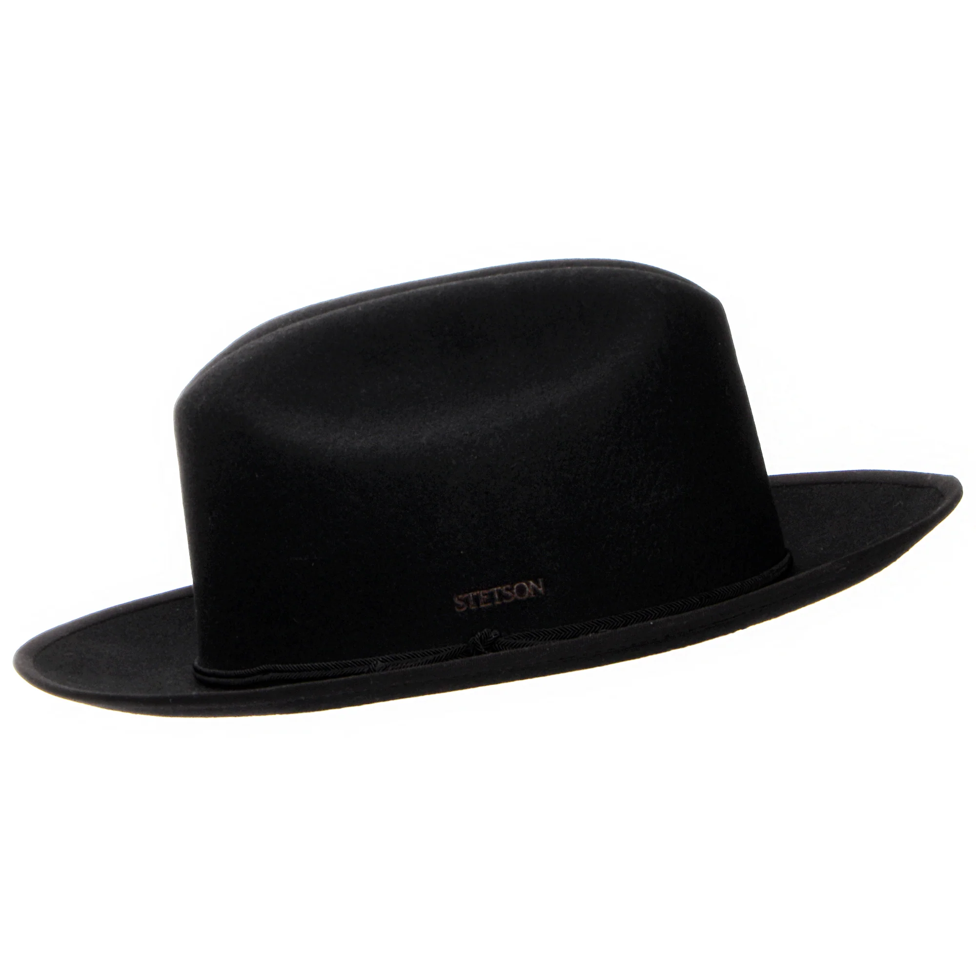 Stetson Plains Wasserabweisender Cowboy Hut aus Wollfilz - Schwarz - Image 2