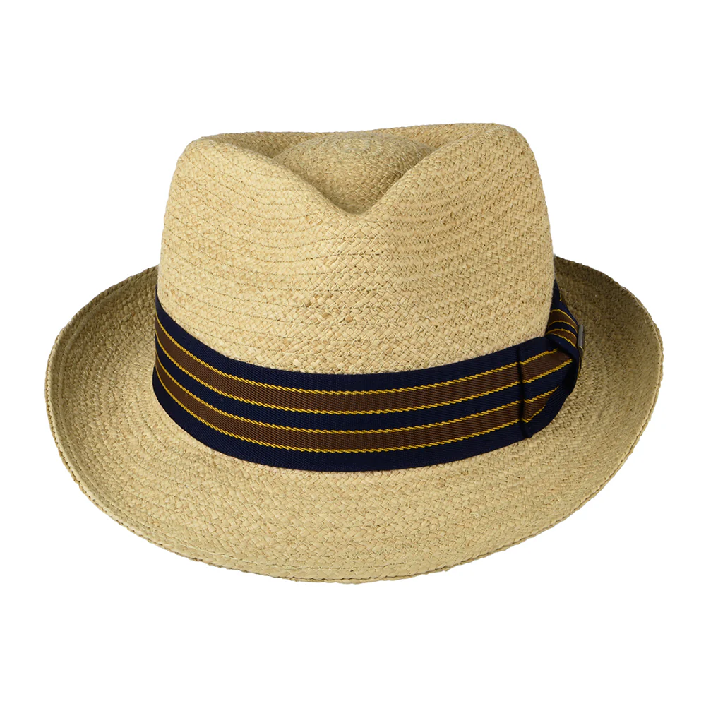 Stetson Player Trilby Hut aus Raffia-Stroh - Natur - Image 3