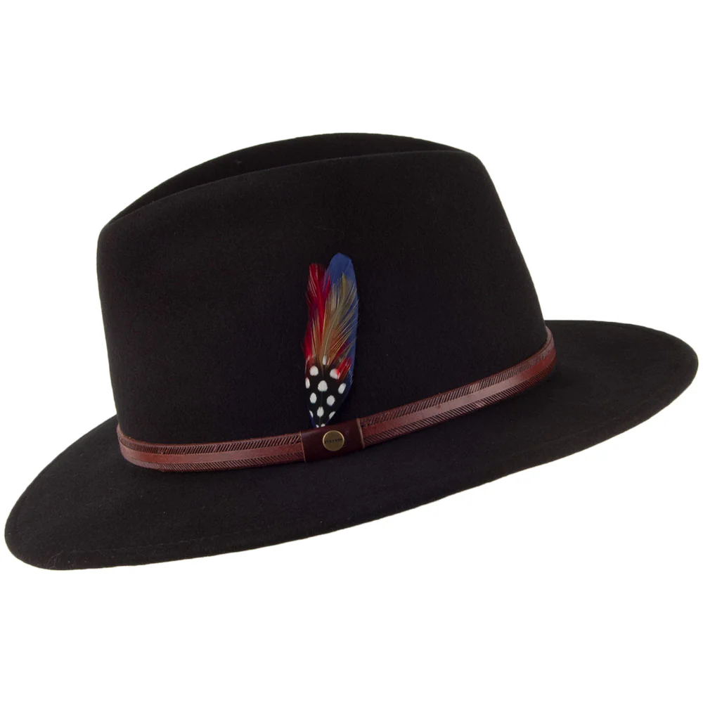 Stetson Rantoul Safari Fedora Hut - Schwarz - Image 2