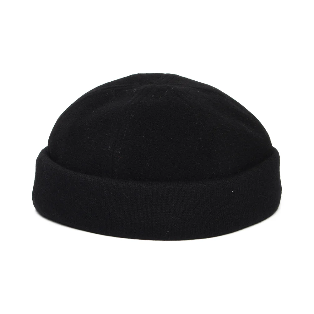 Stetson Sparr Docker Beanie Mütze aus Wolle-Kaschmir - Schwarz - Image 2