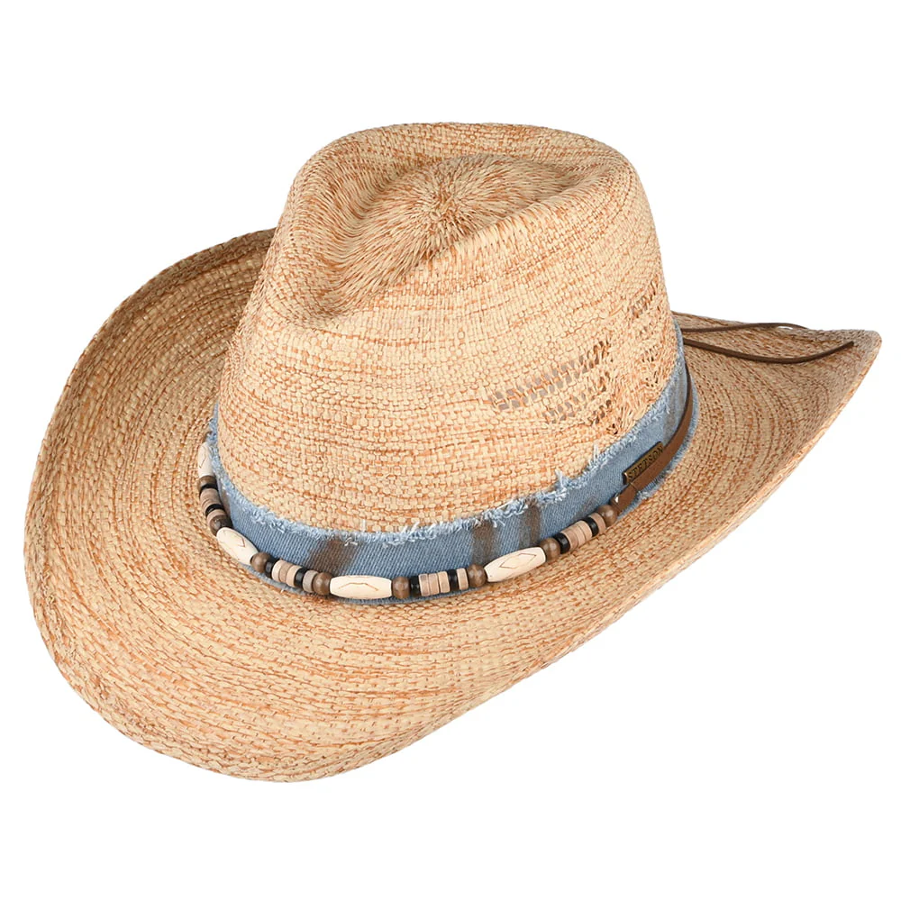 Stetson Tennessee Cowboy Hut aus Toyo Stroh - Natur