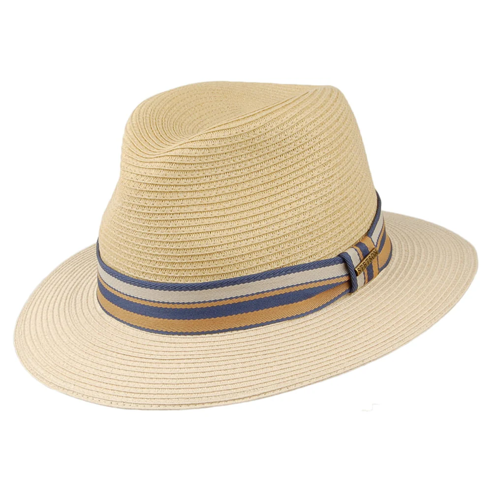 Stetson Traveller Safari Fedora Hut - Natur