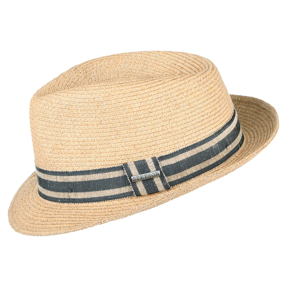 Stetson Trilby Hut aus Toyo Leinen Mix - Natur - Image 2