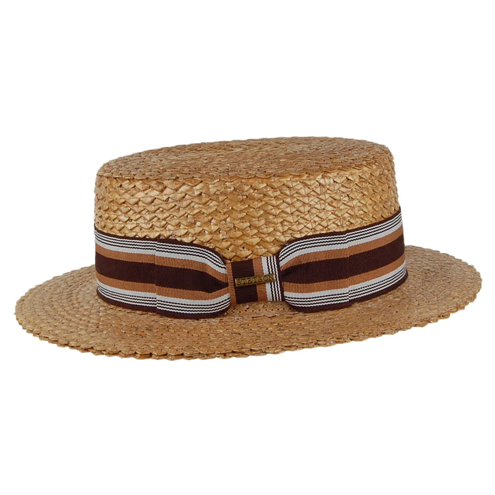 Stetson Vintage Kreissäge Hut aus Stroh - Weizen - Image 2