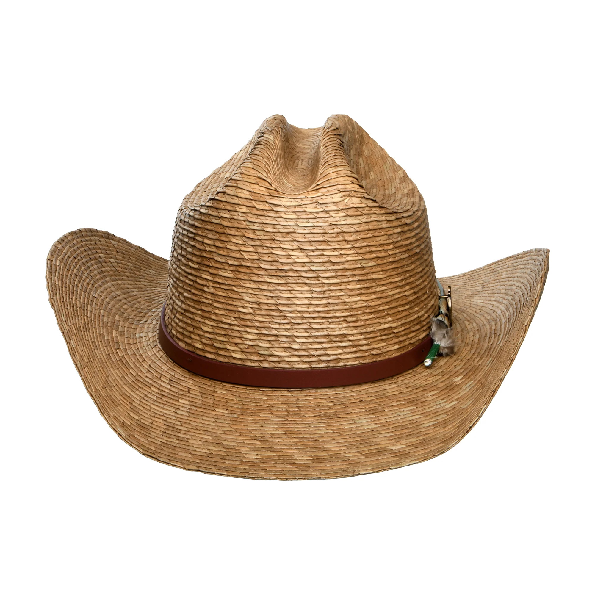 Stetson Western Cowboy Hut aus Palmenstroh - Hellbraun - Image 3