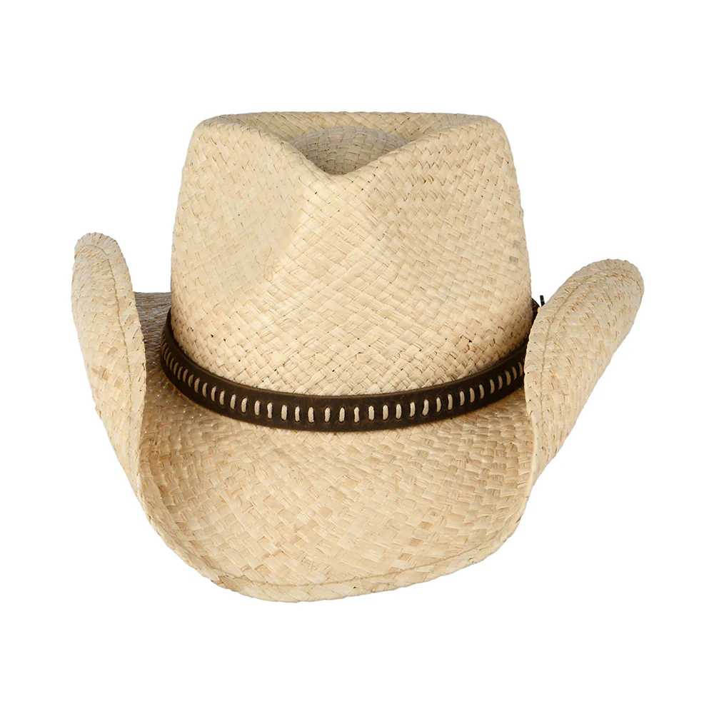 Stetson Western Cowboy Hut aus Raffia-Stroh - Natur - Image 5