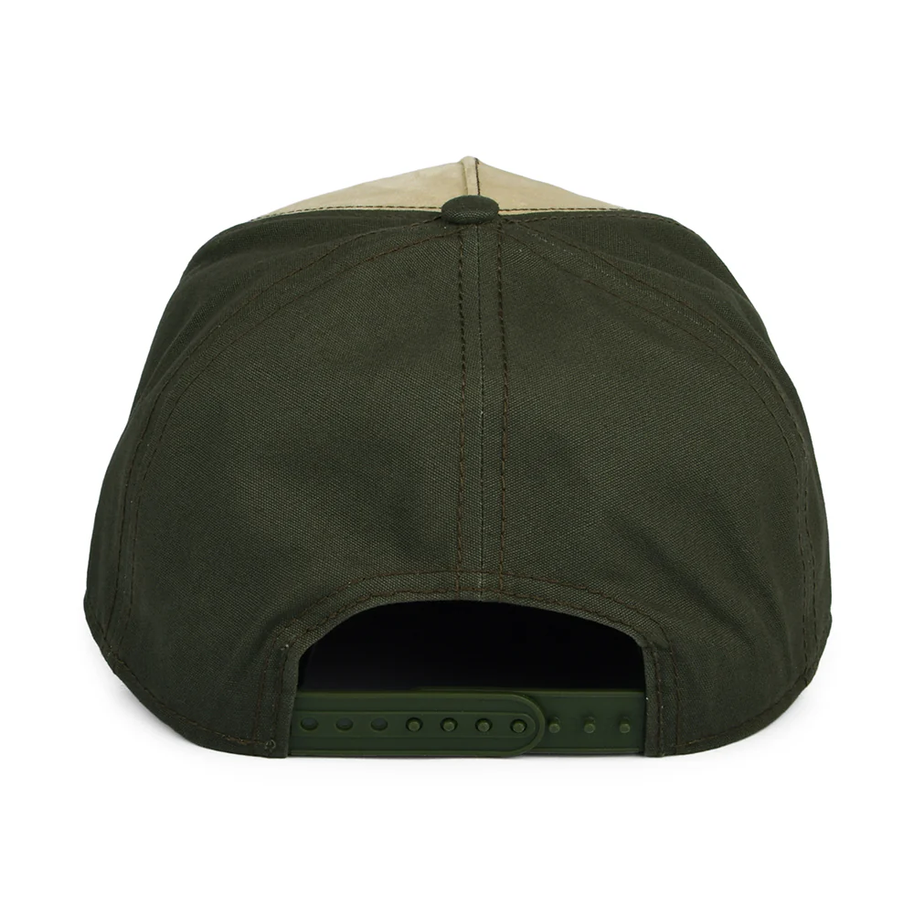Stetson Wild Life Snapback Cap - Beige-Olivgrün-Braun - Image 3