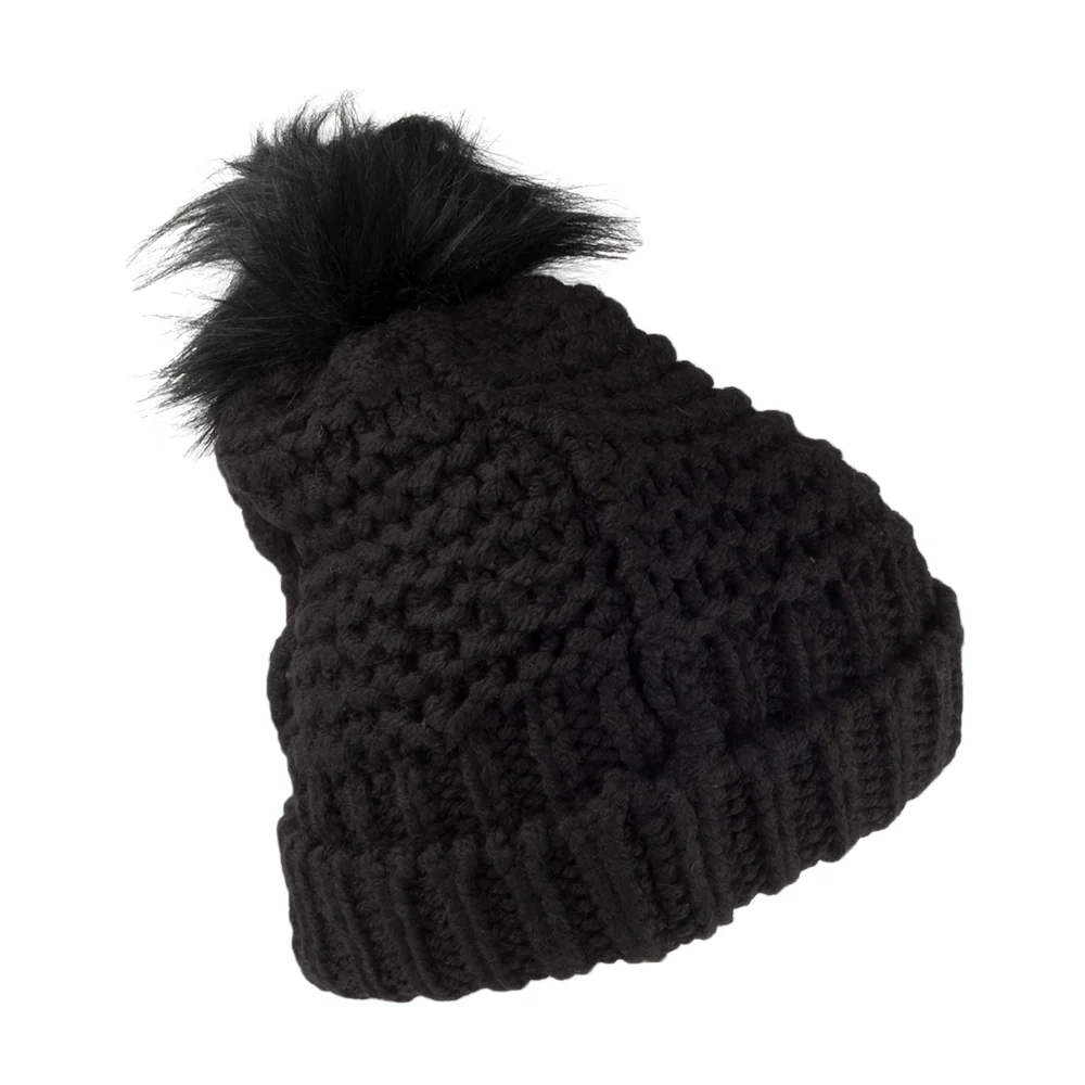 Superdry Chic Regal Bommelmütze - Schwarz - Image 2