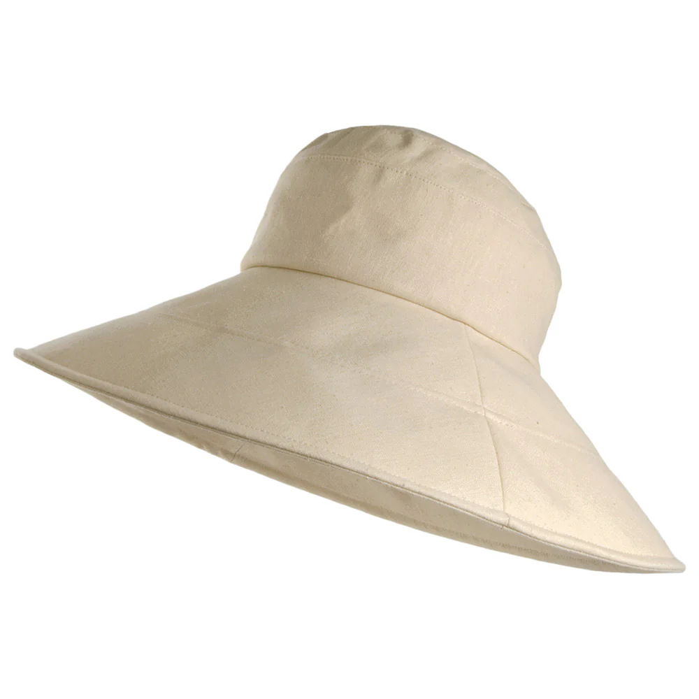 Sur la Tete Crushable Monaco Sonnenhut Beige Großhandel