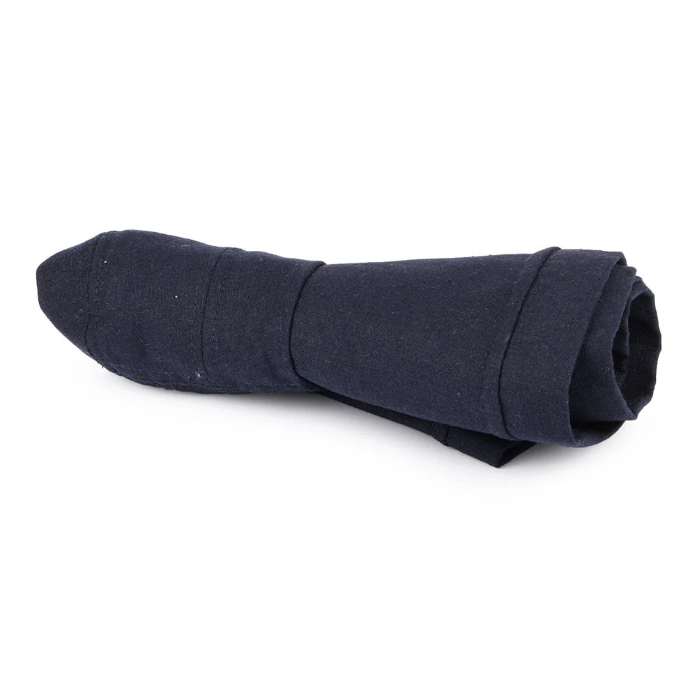 sur la tête Lily Packbarer Sonnenhut aus Leinen-Baumwolle Marineblau Großhandel - Image 3