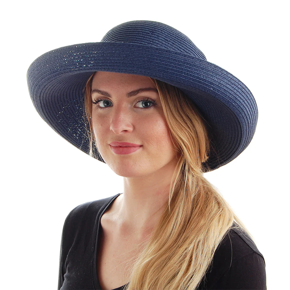 sur la tête Traveller Sonnenhut Marineblau Großhandel - Image 2