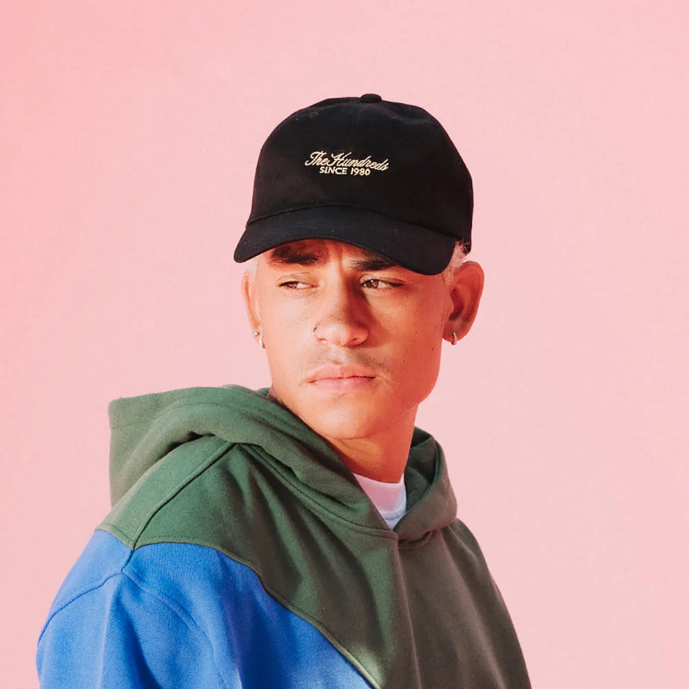 The Hundreds Rich Strapback Cap aus Baumwolle - Schwarz - Image 4