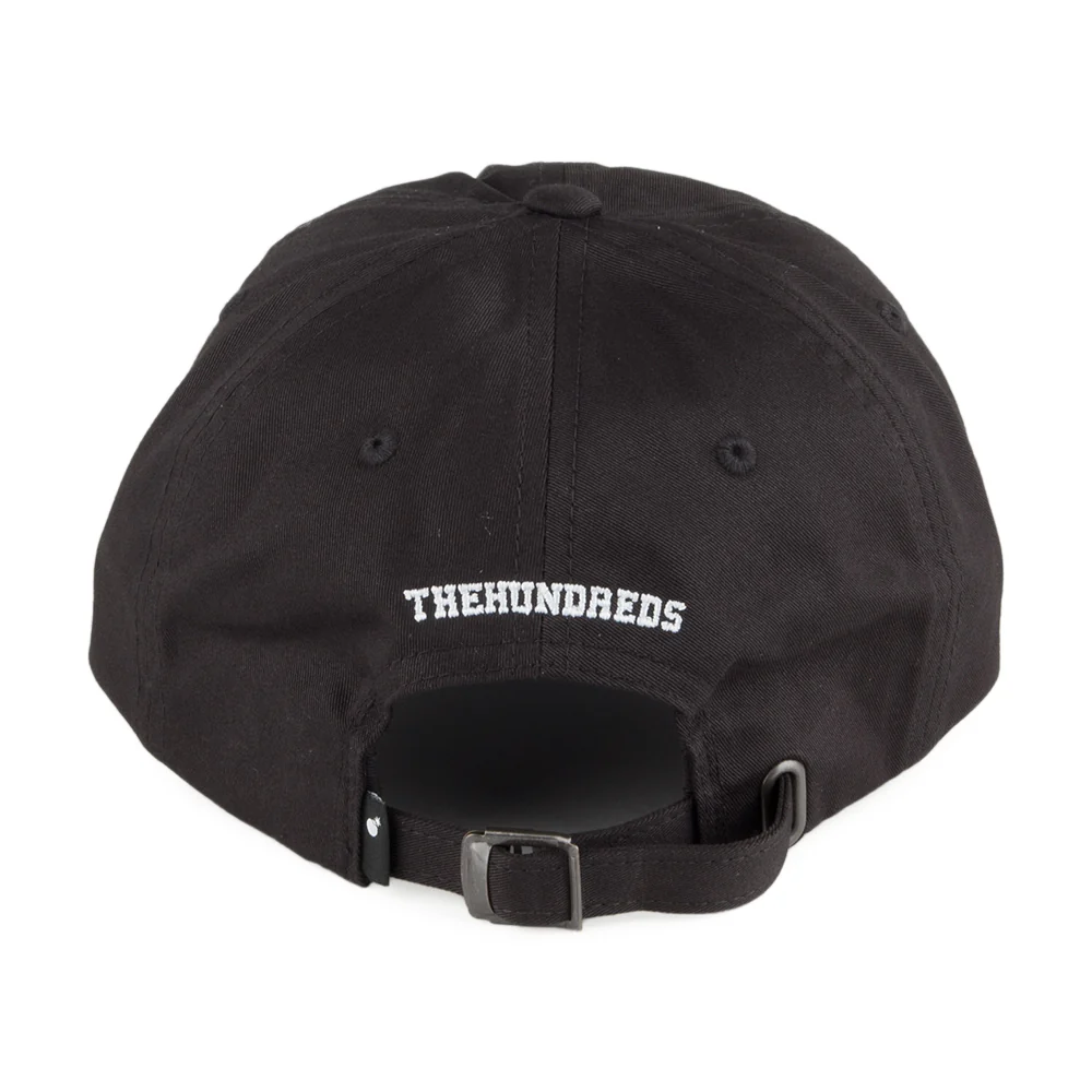 The Hundreds Solid Bomb Strapback Cap - Schwarz-Weiß - Image 3