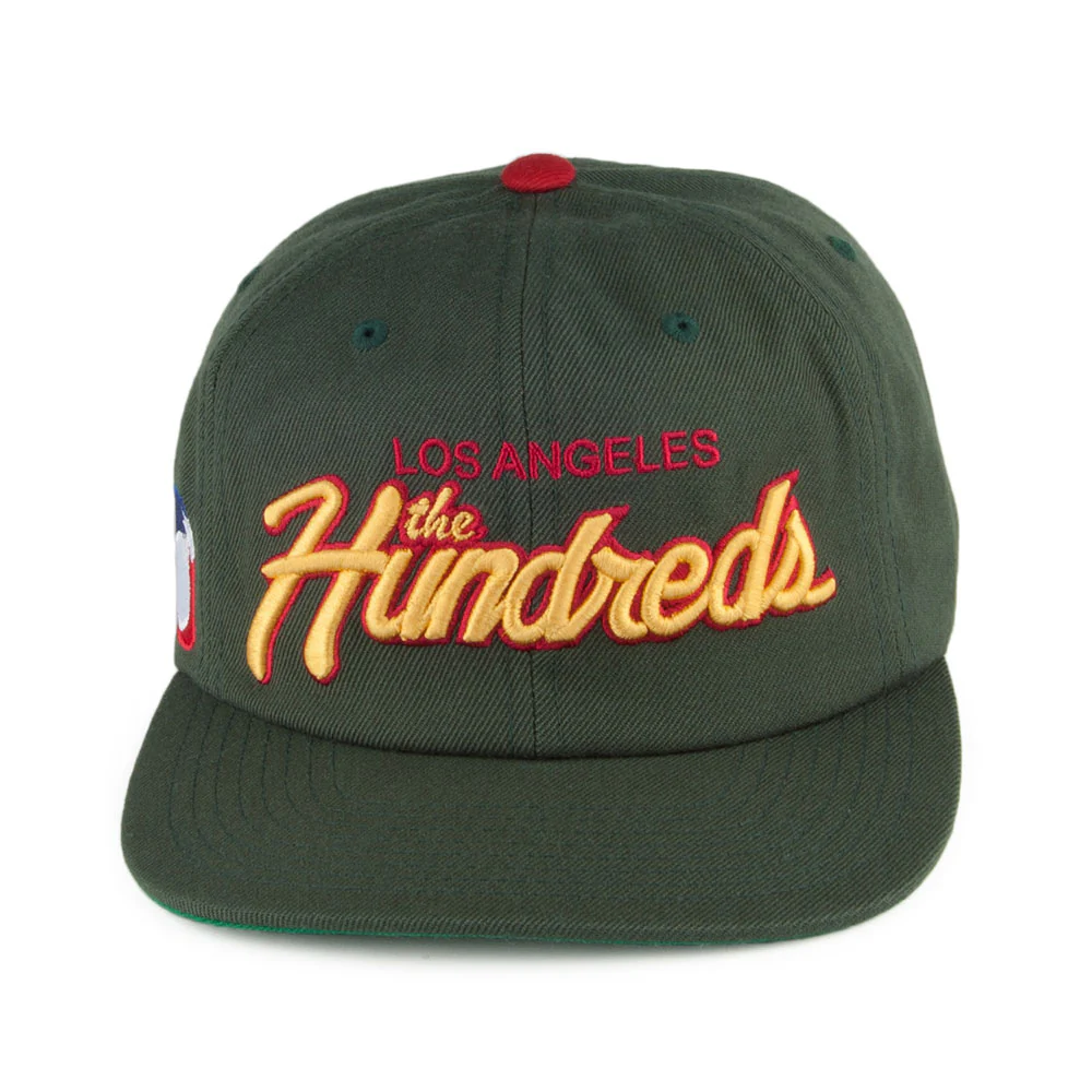The Hundreds Team Two Snapback Cap - Waldgrün - Image 2
