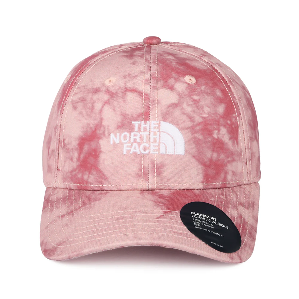 The North Face 66 Classic Recycled Baseball Cap Tie Dye - Rosé - Image 2