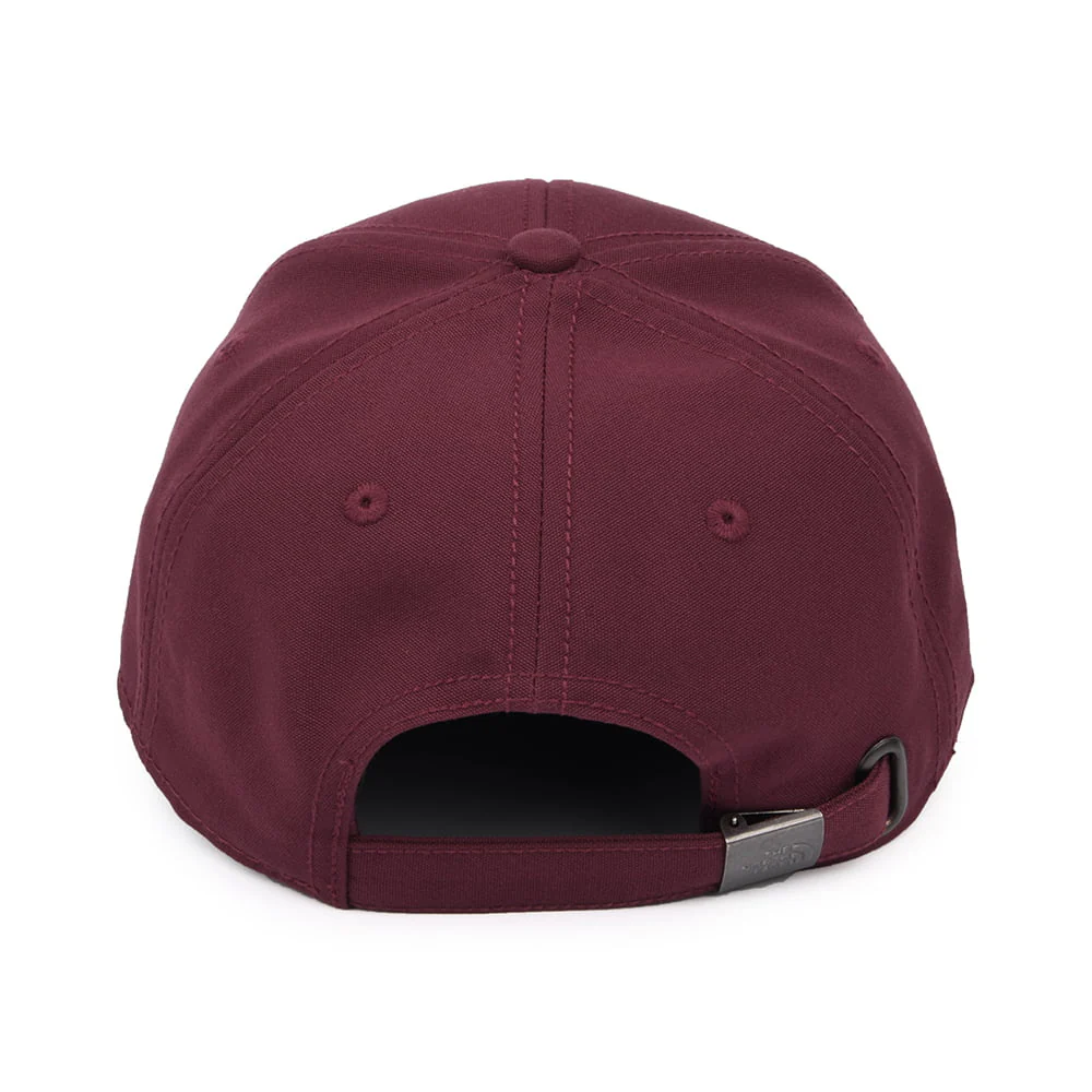 The North Face 66 Classic Recycled Baseball Cap - Weinrot - Image 3