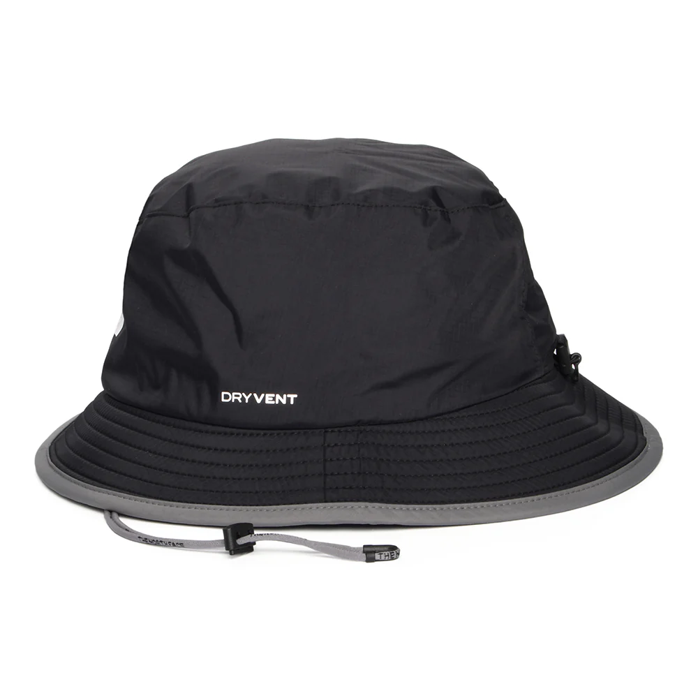 The North Face Antora Wasserdichter Regen Fischerhut - Schwarz-Grau - Image 2