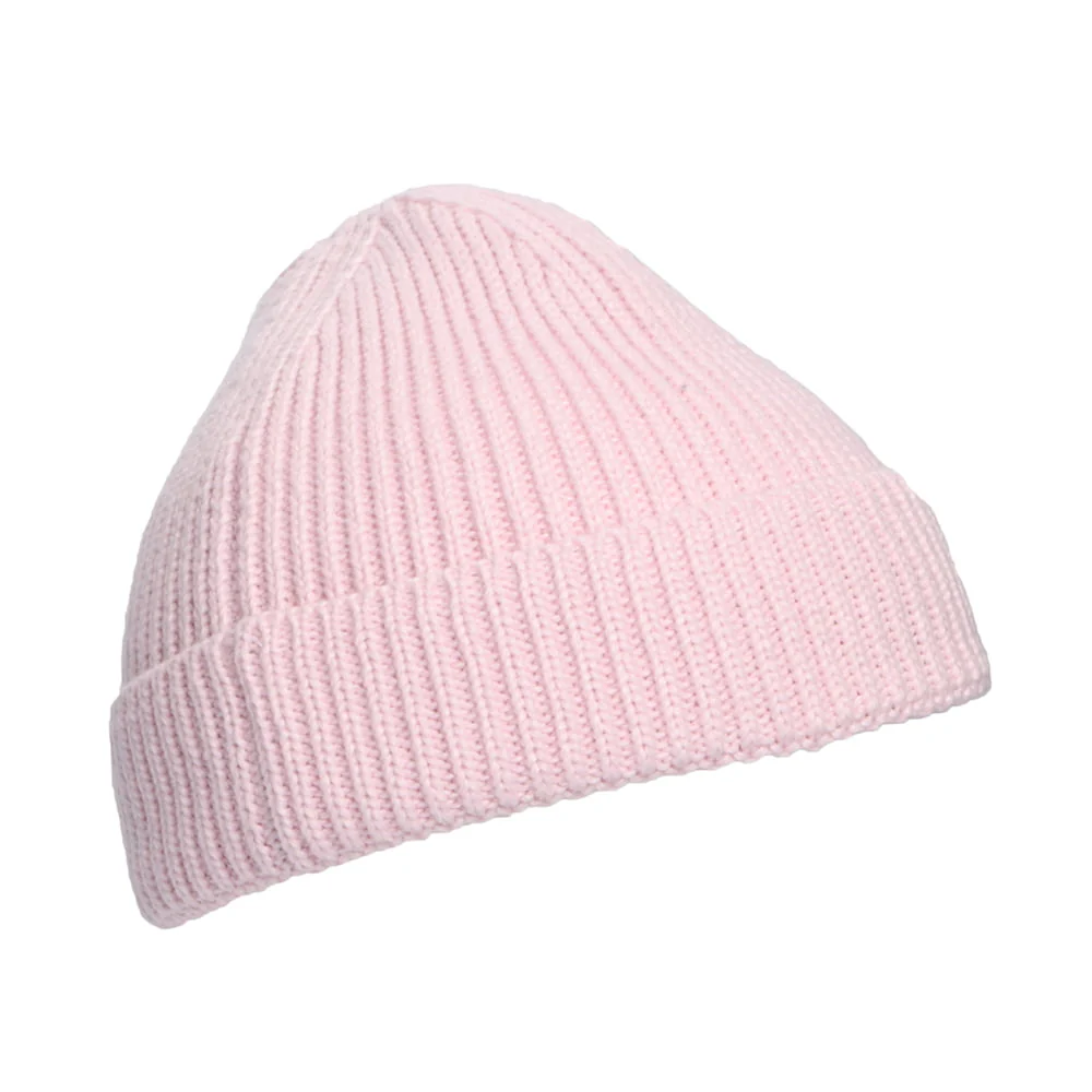 The North Face Baby TNF Box Logo Recycled mit Umschlag Beanie Mütze - Rosé - Image 3