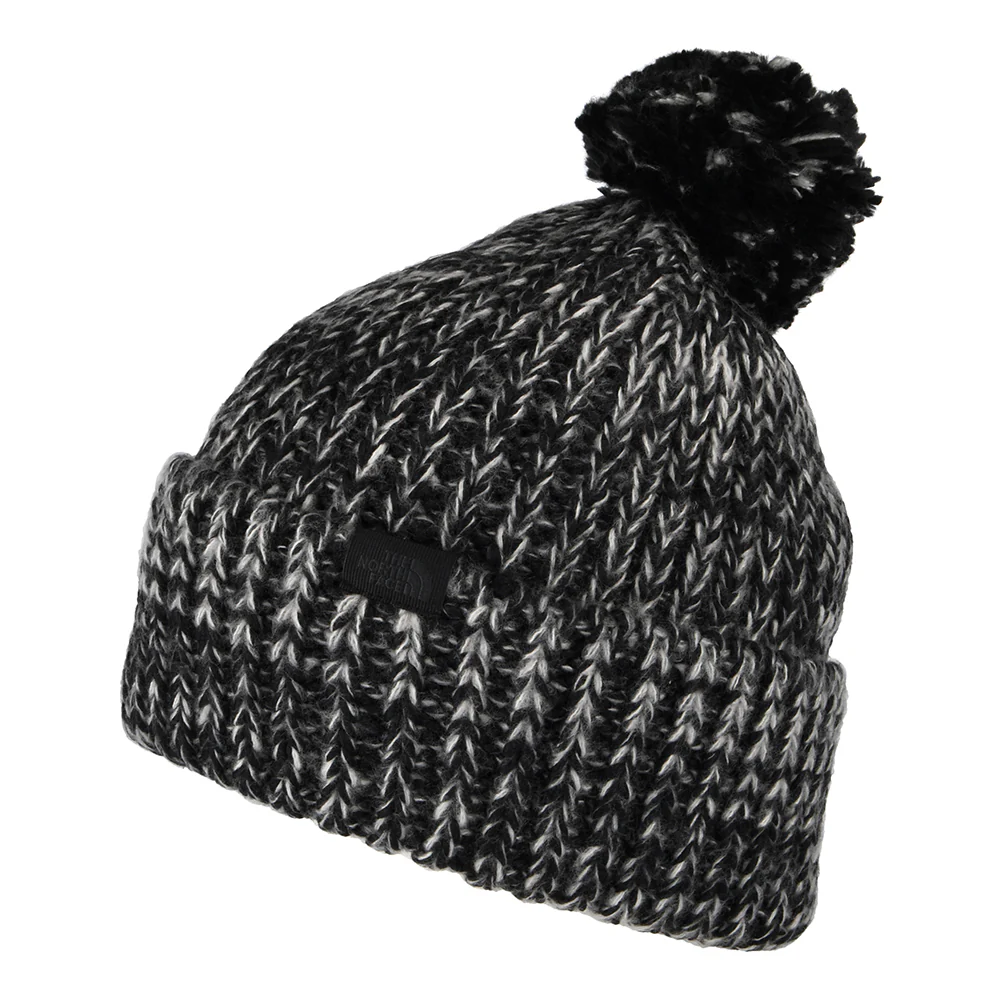 The North Face Cozy Chunky Bommelmütze - Schwarz