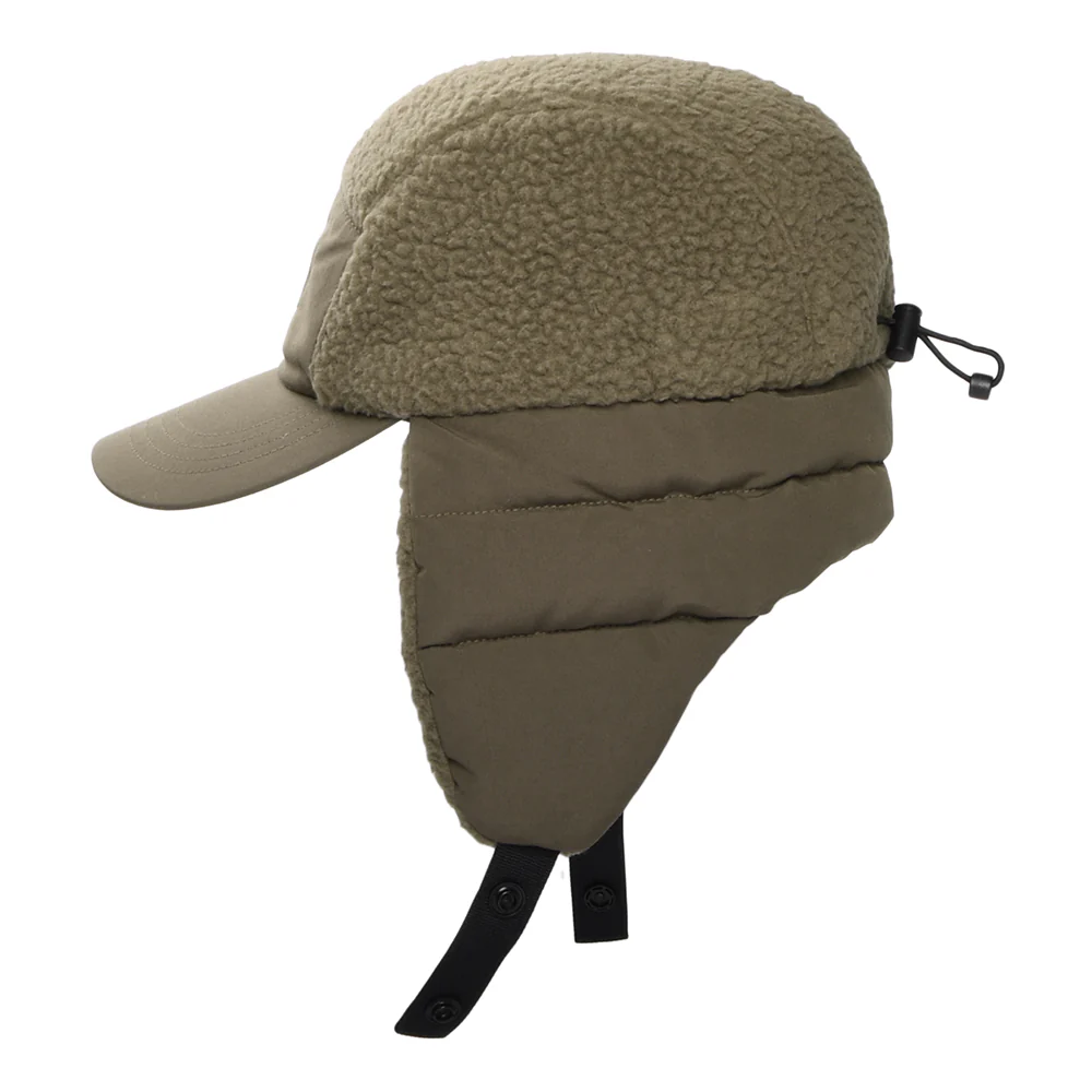 The North Face Cragmont Wasserabweisender Fleece 5 Paneelen Cap mit Ohrenklappen - Rauchbraun - Image 4