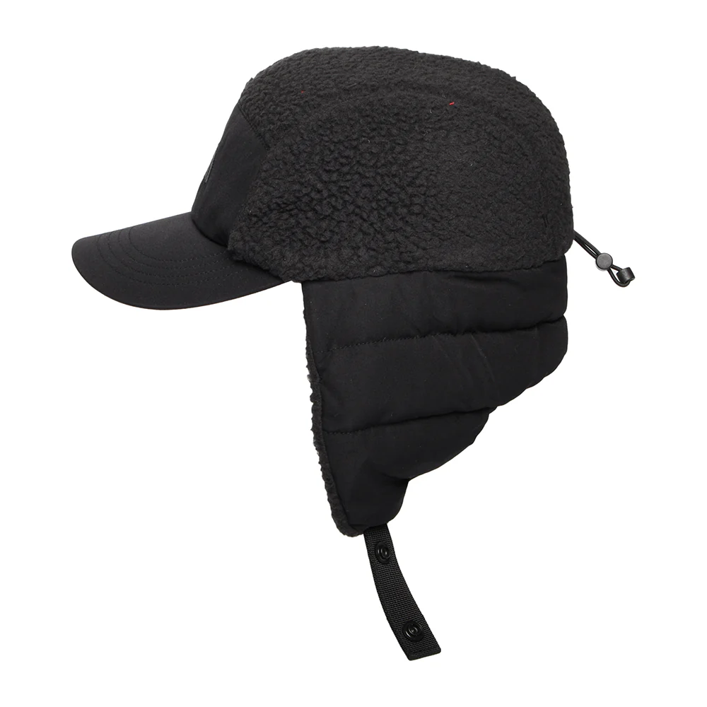 The North Face Cragmont Wasserabweisender Fleece 5 Paneelen Cap mit Ohrenklappen - Schwarz - Image 2