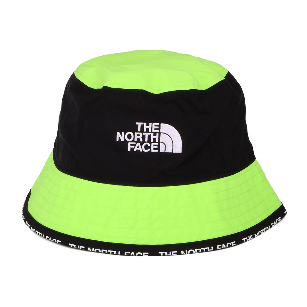 The North Face Cypress Fischerhut Packbarer Knautschbarer - Schwarz-Neongrün - Image 2