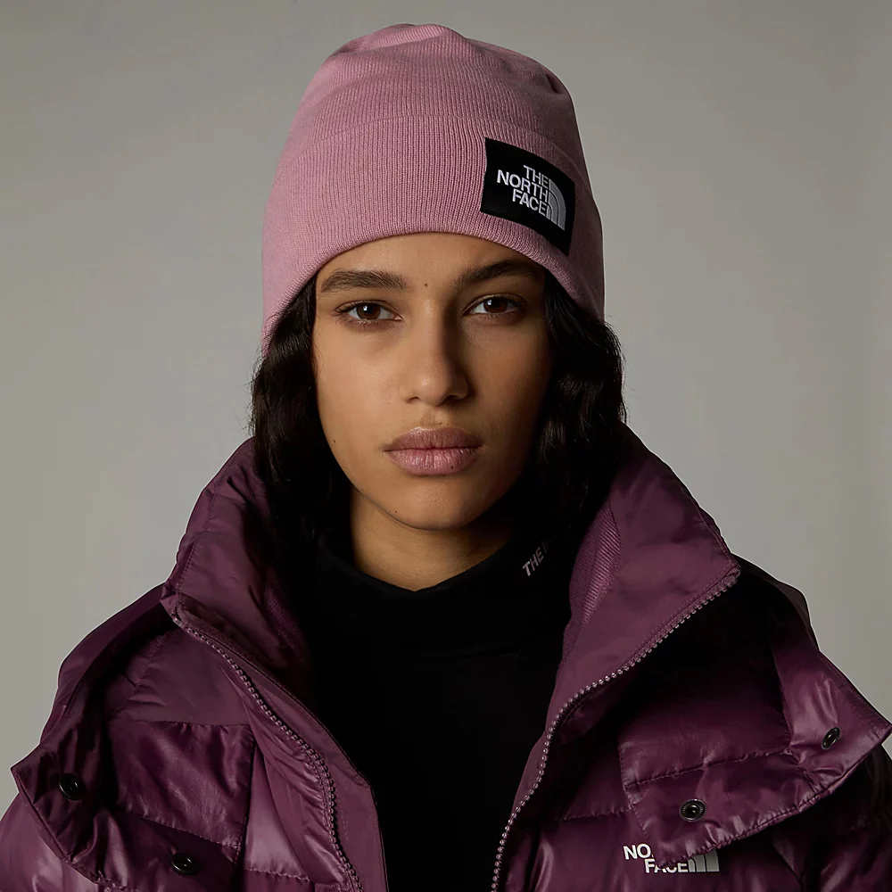The North Face Dock Worker Beanie Mütze Recycled - Mauve - Image 3