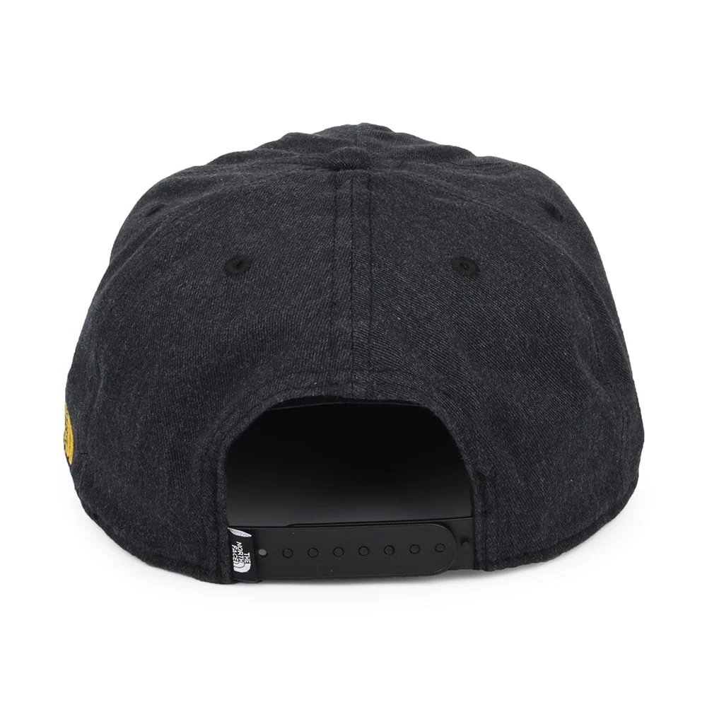 The North Face Embroidered Earthscape Snapback Cap - Meliertes Dunkelgrau - Image 3
