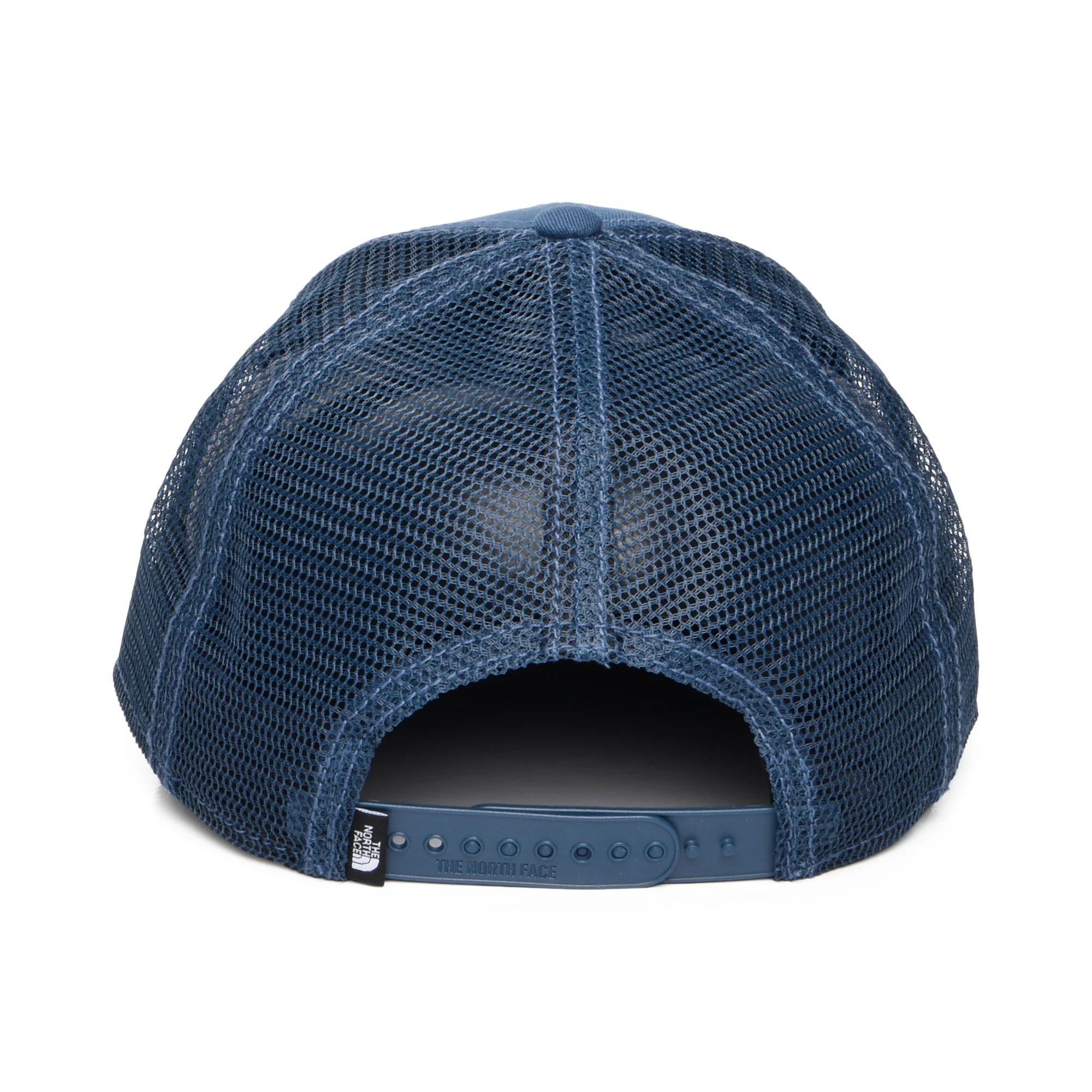The North Face Embroidered Mudder Recycled Trucker Cap - Rauchblau - Image 3