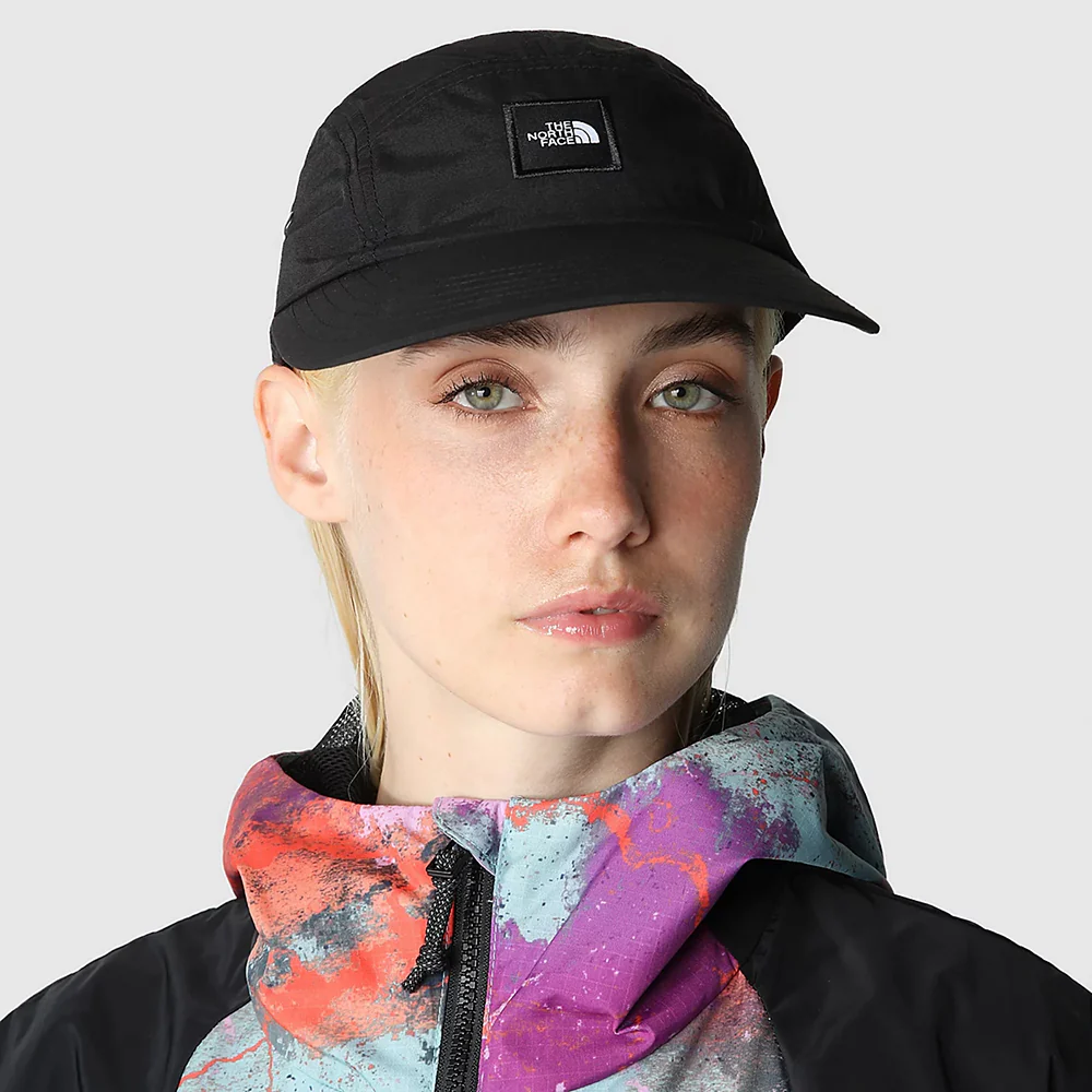 The North Face Explore Recycled 5 Paneelen Cap - Schwarz - Image 4