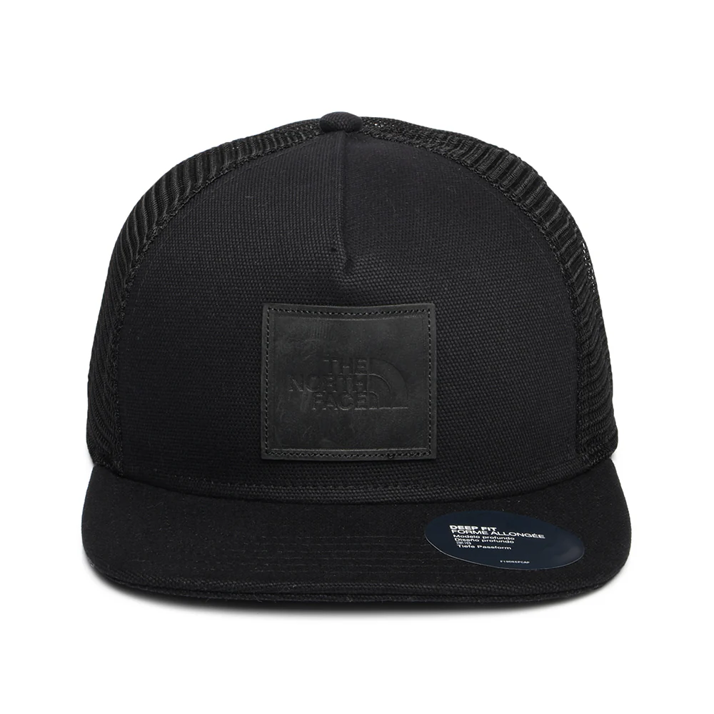 The North Face Half Dome Trucker Cap mit flachem Visier - Schwarz - Image 2