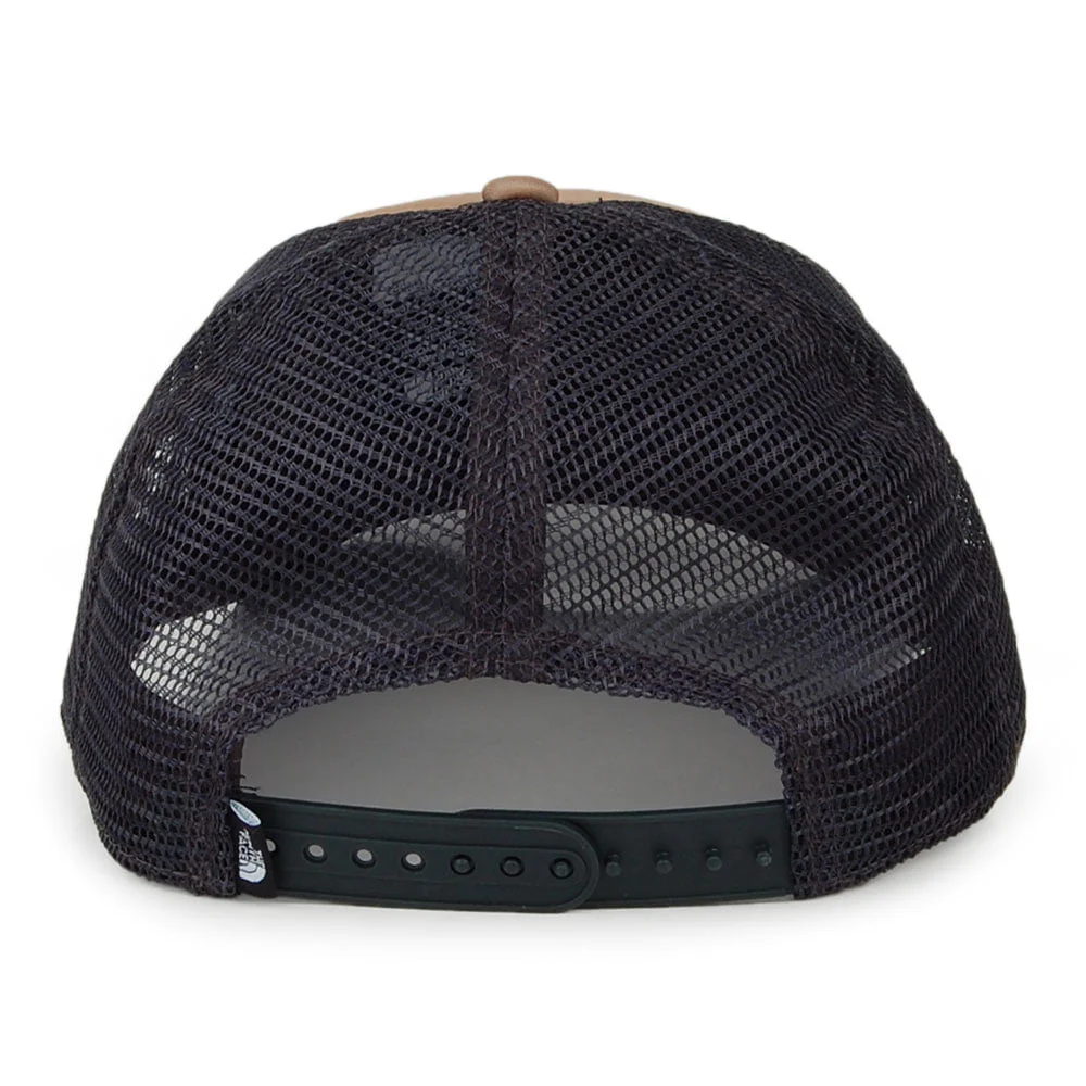 The North Face Kinder Logo Trucker Cap - Kamel-Grau - Image 3