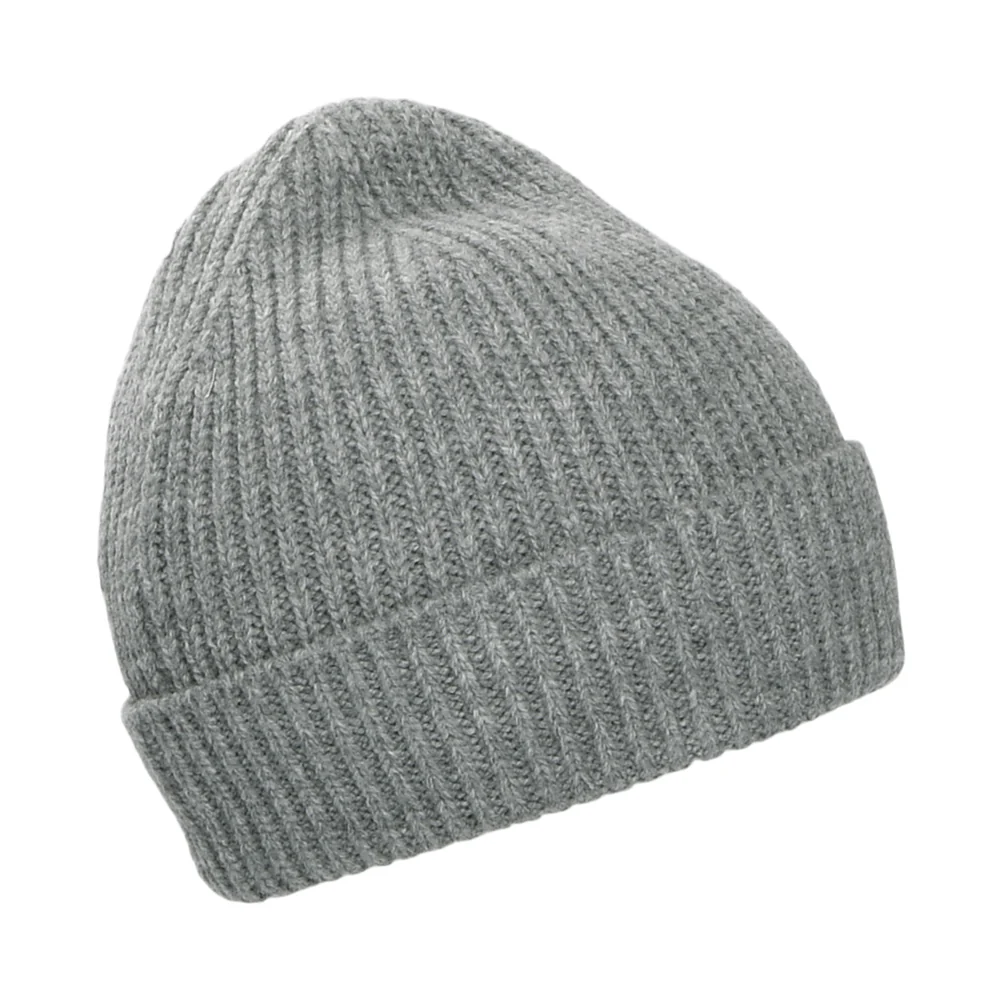 The North Face Kinder TNF Box Logo Cuffed mit Umschlag Beanie Mütze - Mittelgrau - Image 2
