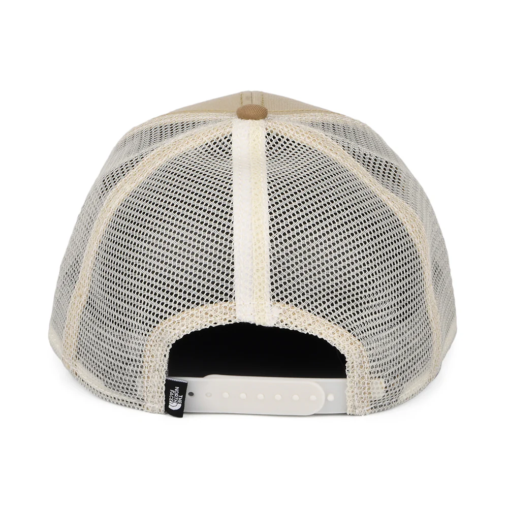 The North Face Mudder II Deep Fit Recycelt Trucker Cap - Hellbraun-Sand - Image 3
