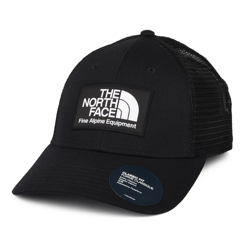 The North Face Mudder Recycled Trucker Cap - Schwarz