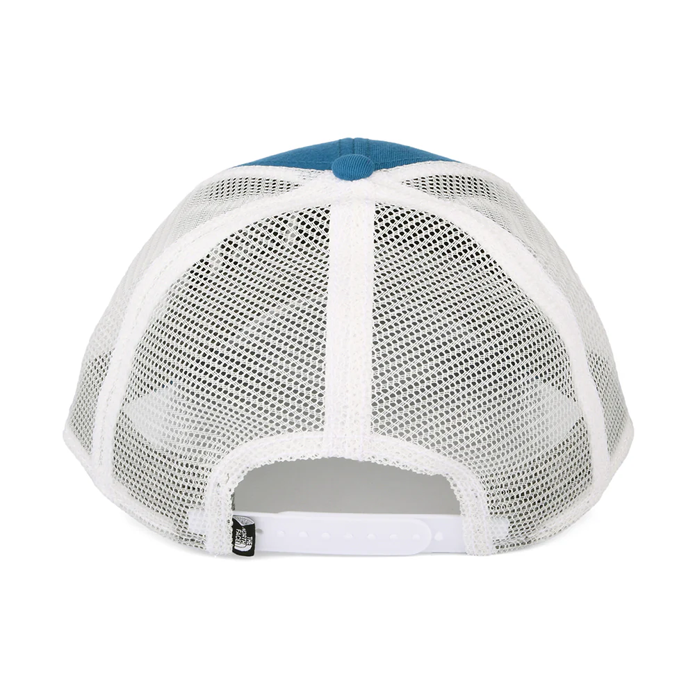 The North Face Mudder Recycled Trucker Cap - Blau-Weiß - Image 3