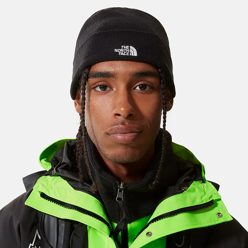 The North Face Norm kurze Beanie Mütze - Schwarz - Image 3