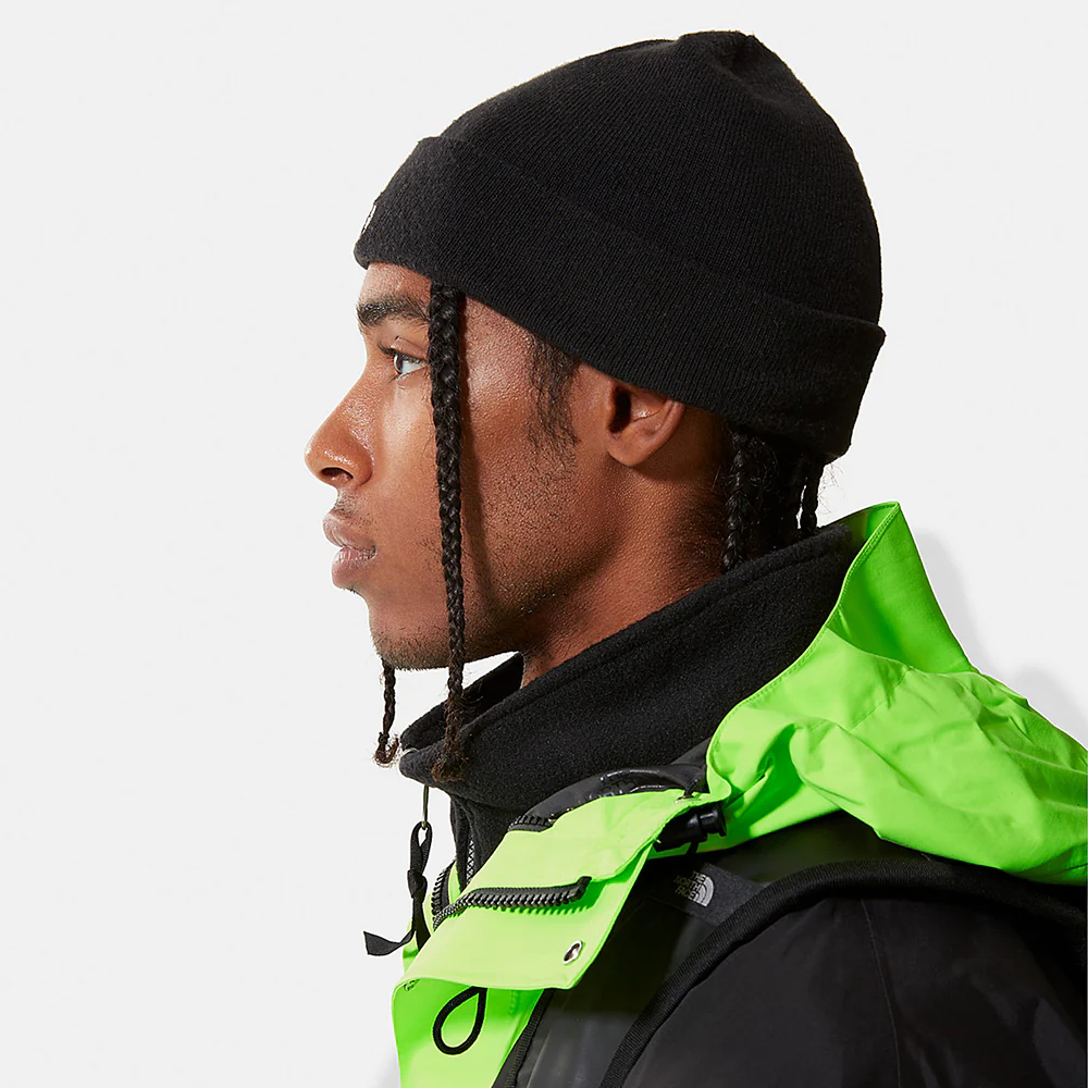 The North Face Norm kurze Beanie Mütze - Schwarz - Image 4
